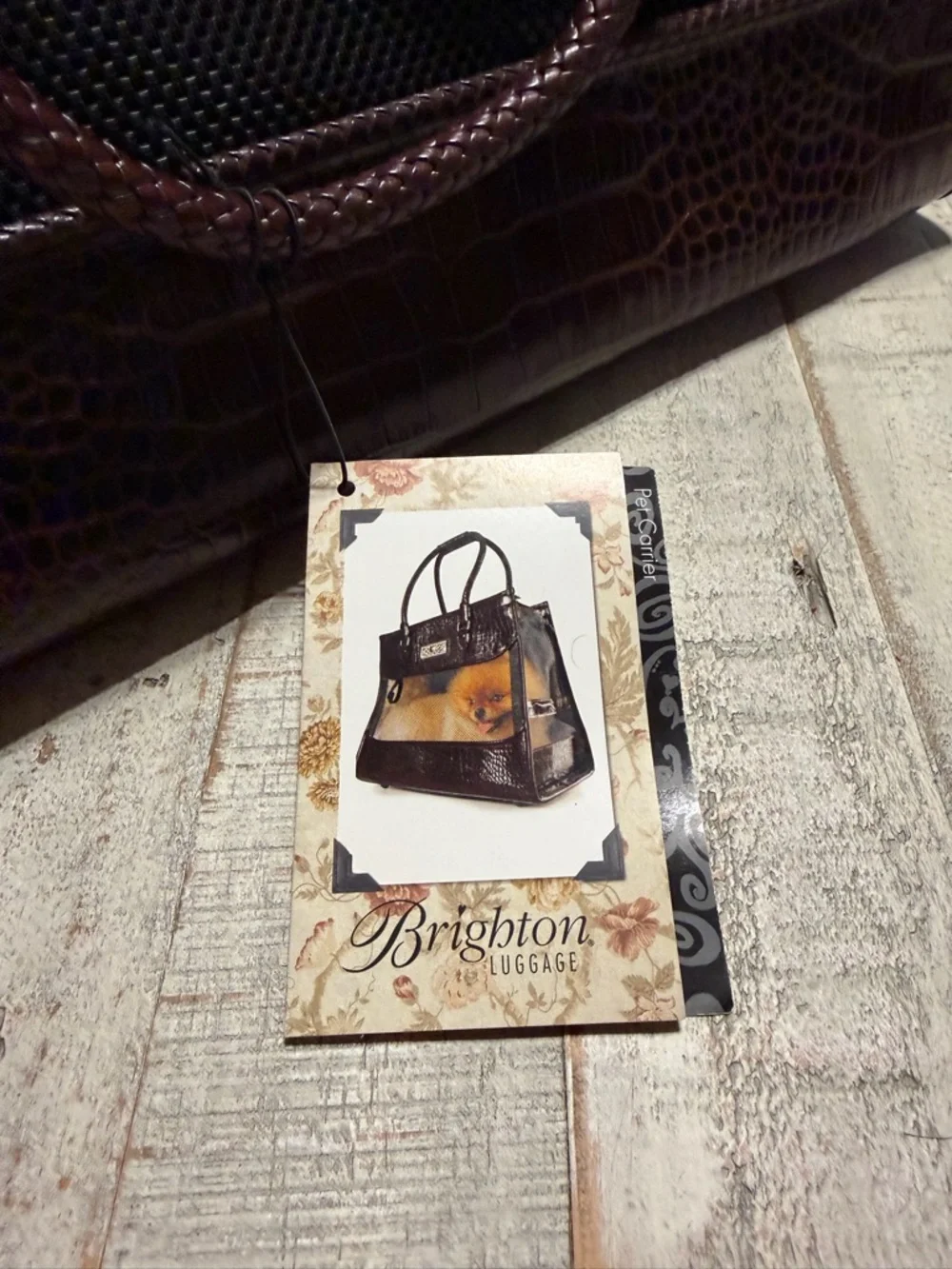 Brighton pet carrier NWT